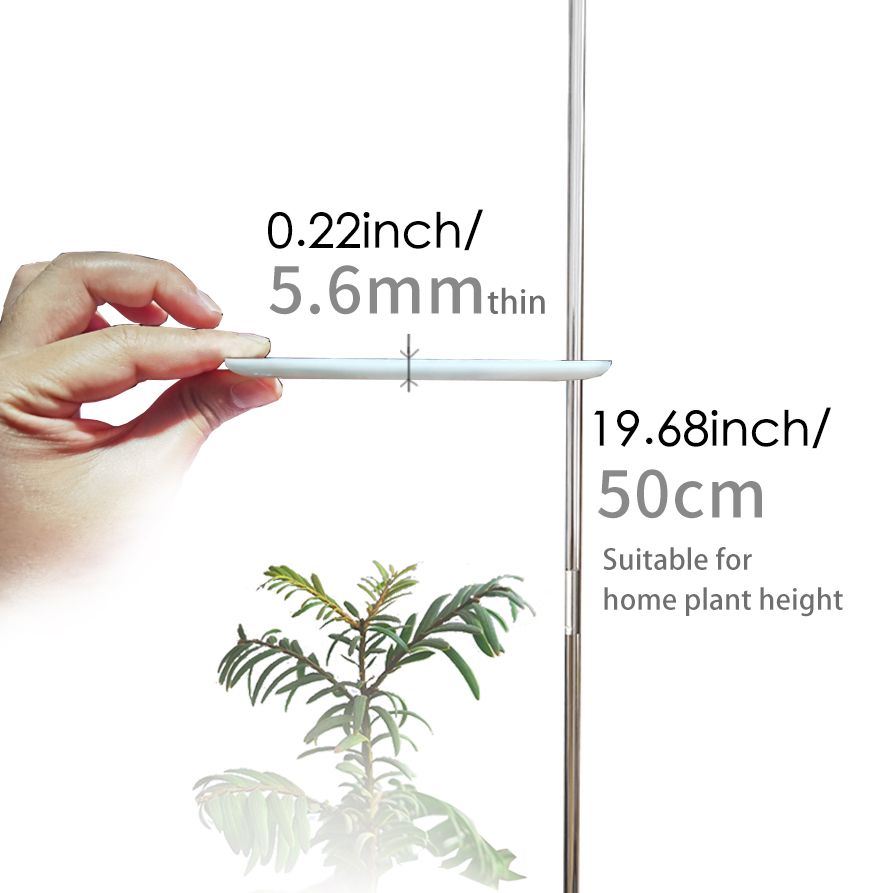 Timer Switch USB LED Plant grow lamp Light for indoor plants 5.1 inch Ring light QX Factory wholesale
